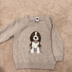 Janie and Jack puppy sweater